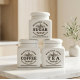 Porcelain Jar Set - 3 Pcs